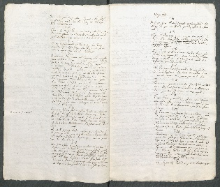 Utdrag fra konstitusjonskomiteens endelige grunnlovsutkast (RA, Forskjellige samlinger, Historisk-kronologisk samling, G/Ga/L0009A).